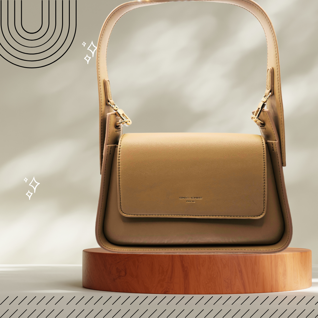 Zwarte tas David Jones