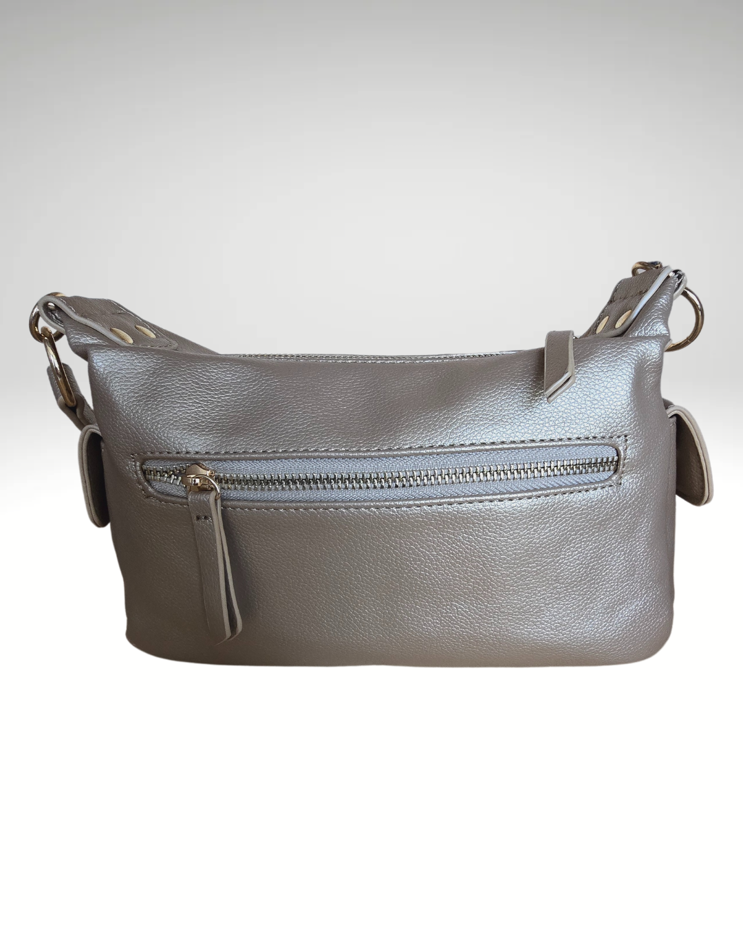 Tas met extra vakken.