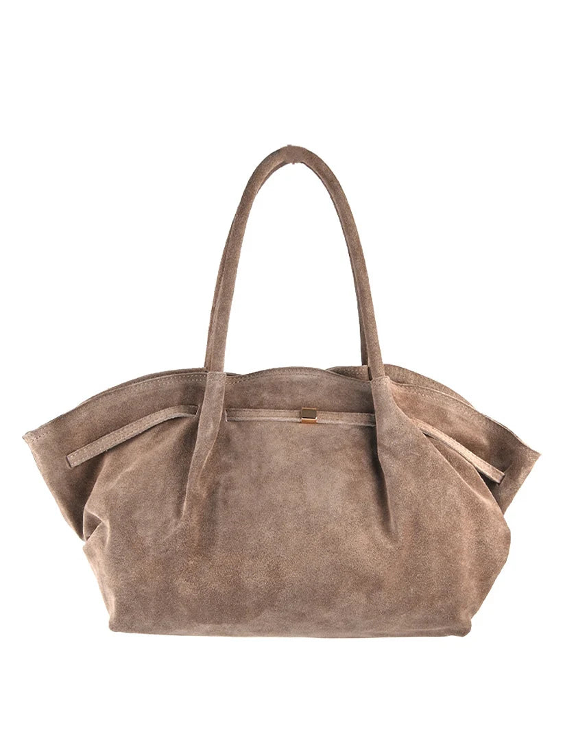 Suede Handtas