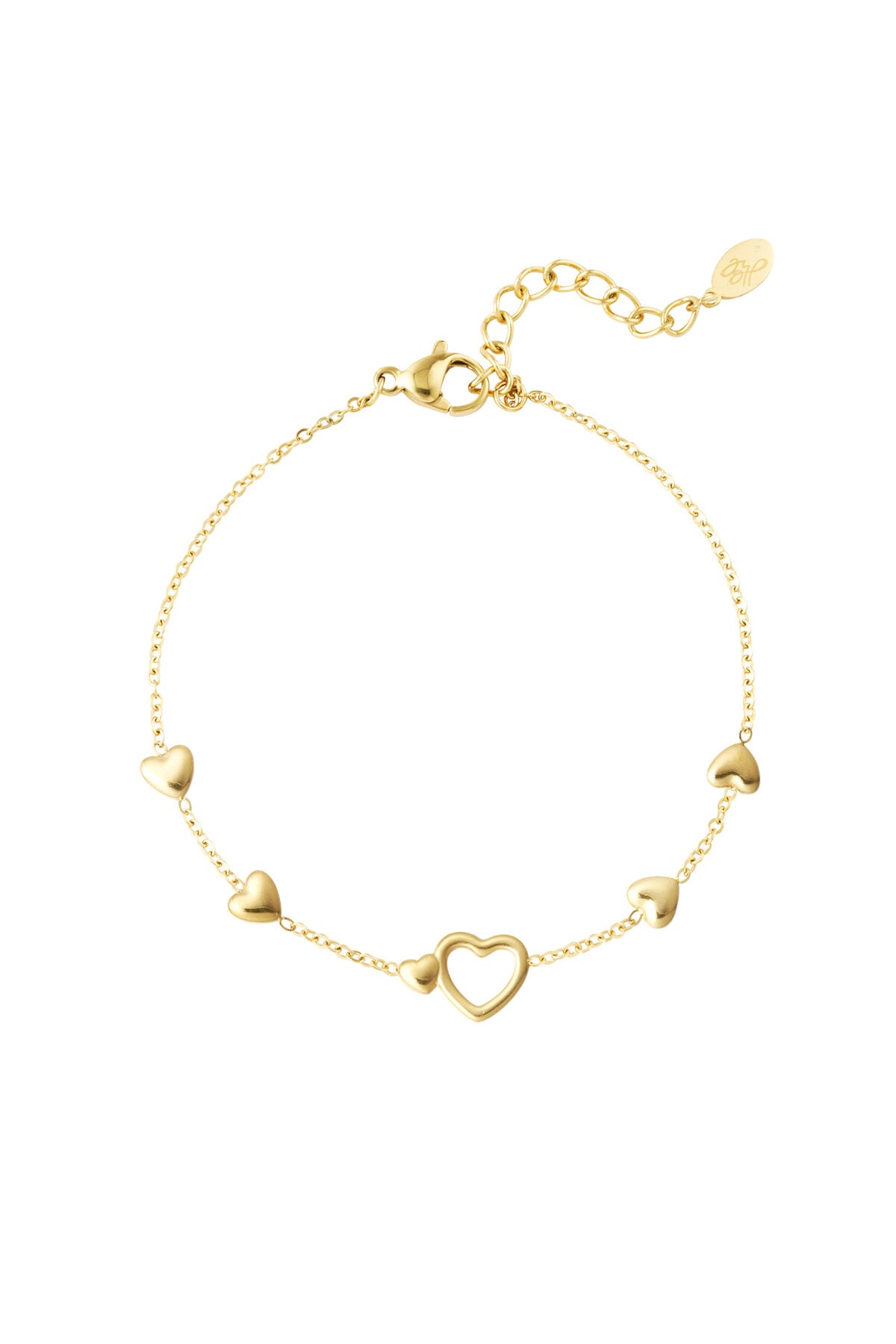 Elegant Heart Charm Bracelet for Daily Wear