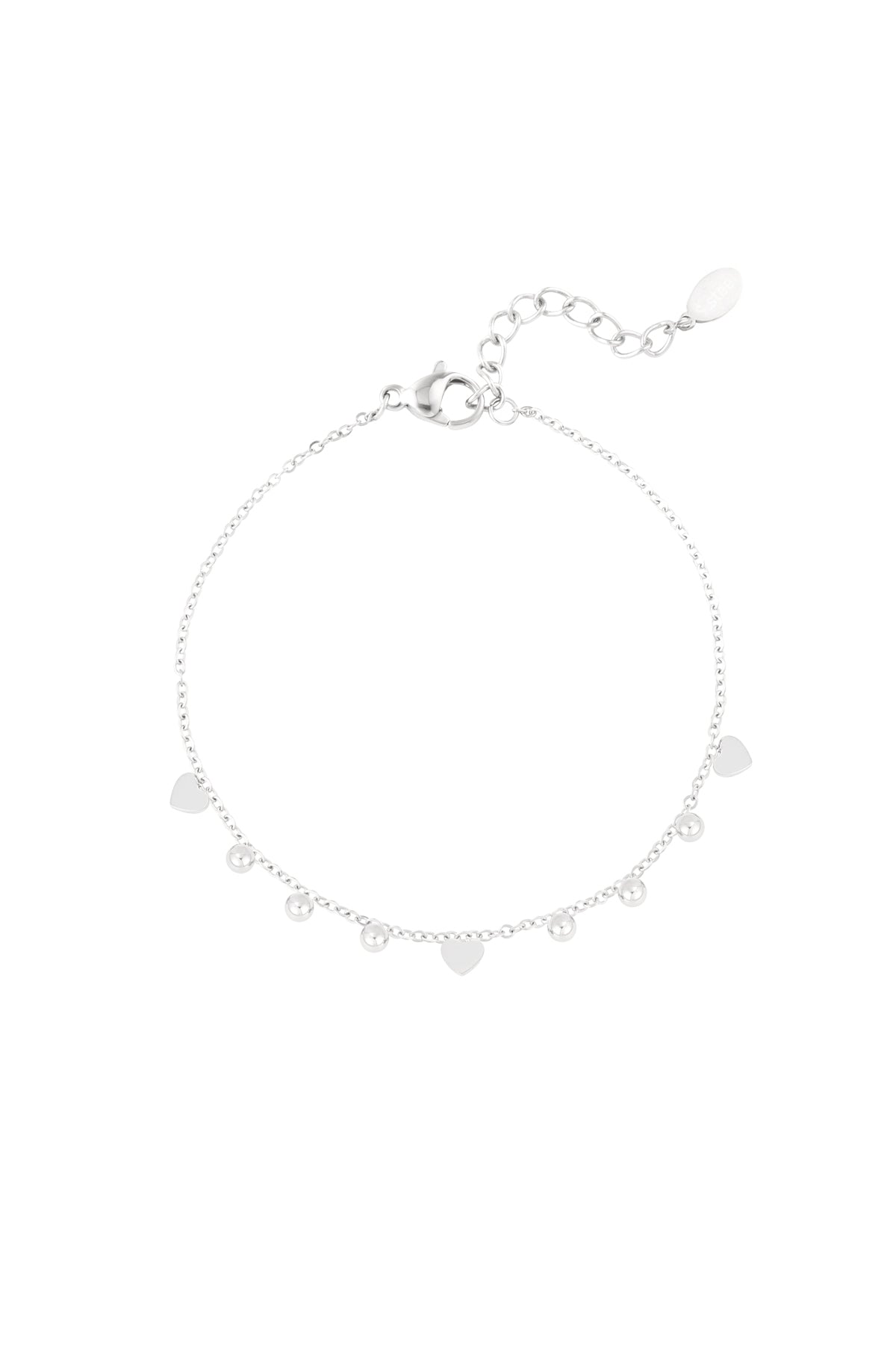 Stylish Stainless Steel Charm Bracelets in Silver & Gold