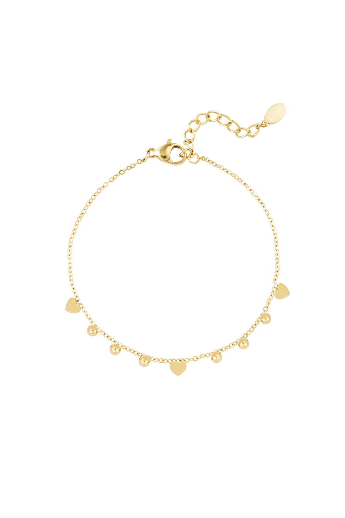 Stylish Stainless Steel Charm Bracelets in Silver & Gold
