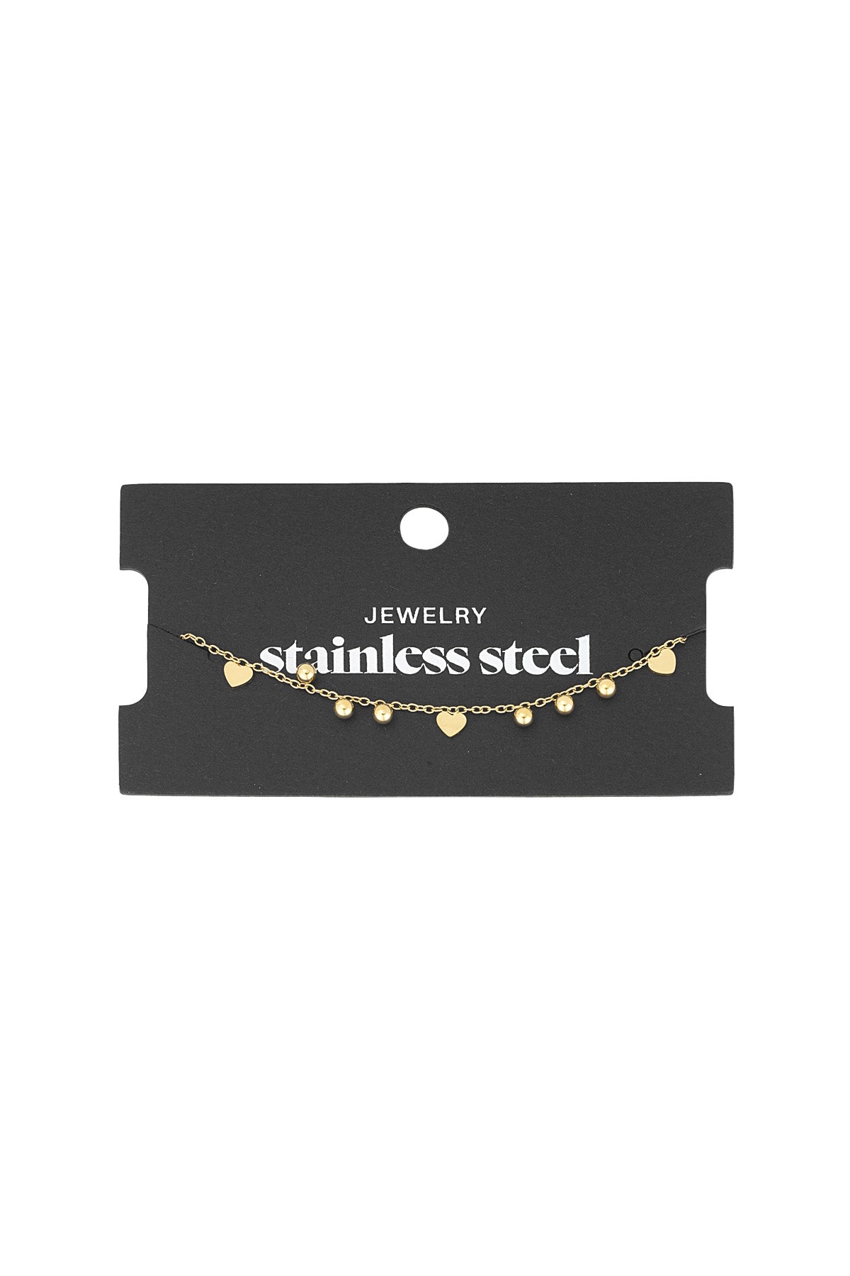 Stylish Stainless Steel Charm Bracelets in Silver & Gold