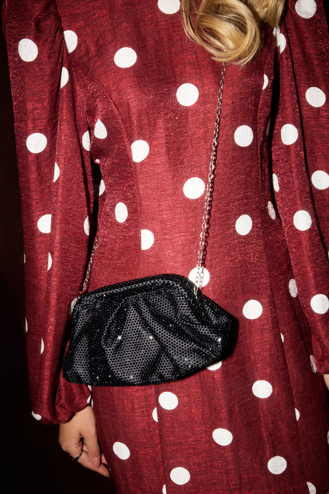 Crossbodytassen Effen kleur Elegant polyester Verzamel-/feestaccessoires
