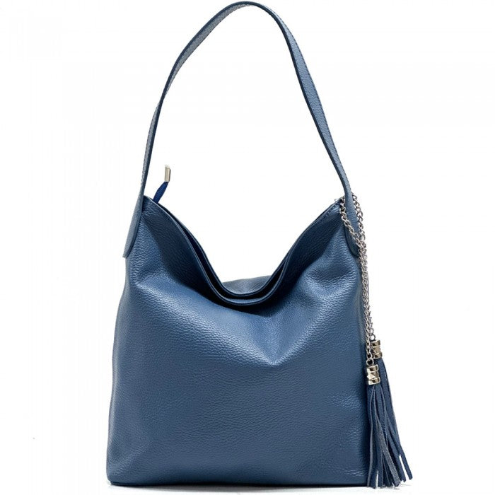 Prudenzia Leather Shoulder Bag uit Florence