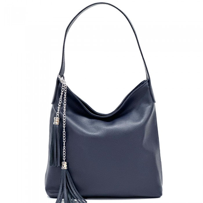 Prudenzia Leather Shoulder Bag uit Florence