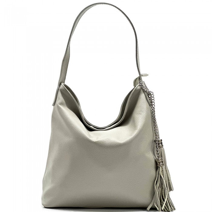 Prudenzia Leather Shoulder Bag uit Florence
