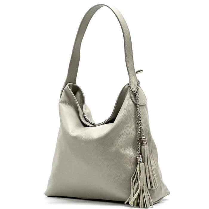 Prudenzia Leather Shoulder Bag uit Florence