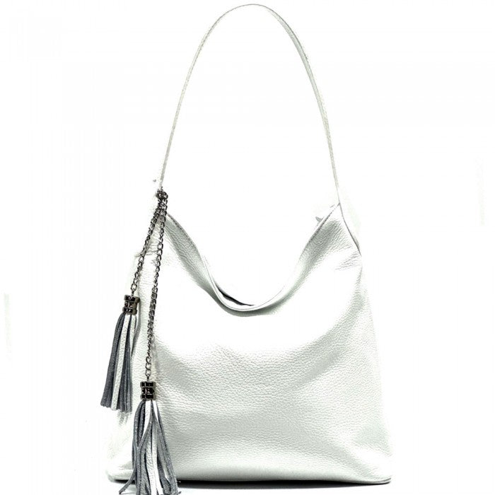 Prudenzia Leather Shoulder Bag uit Florence