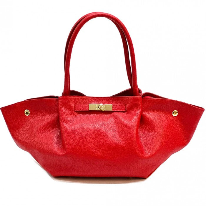 Vivara Italian Leather Tote Bag uit Florence