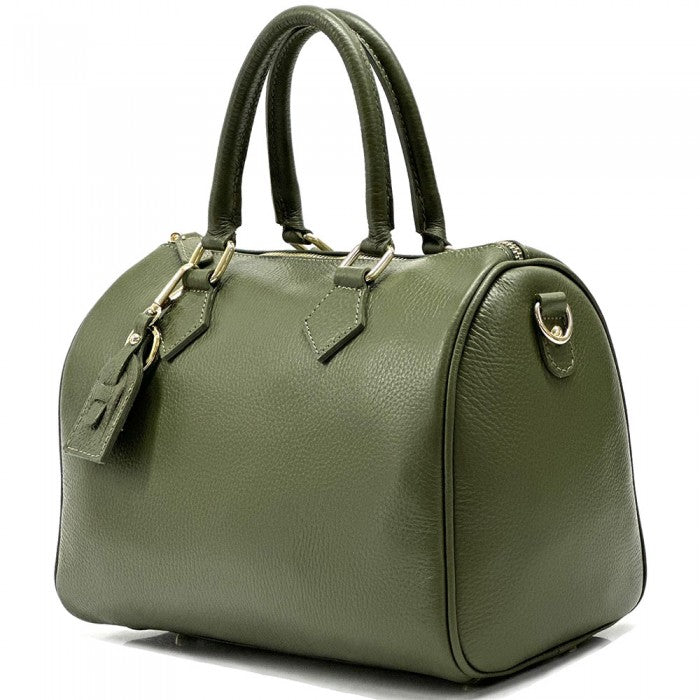 Erminia GM cow leather handbag uit Florence