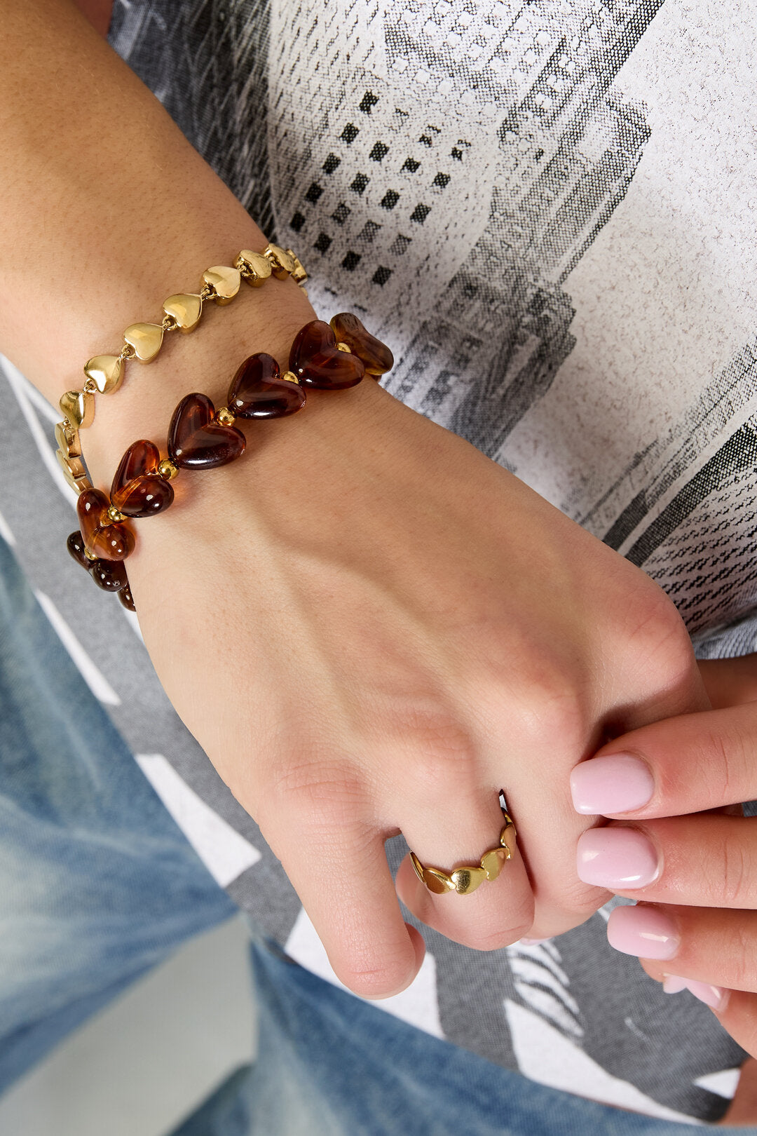 Hartjes armband