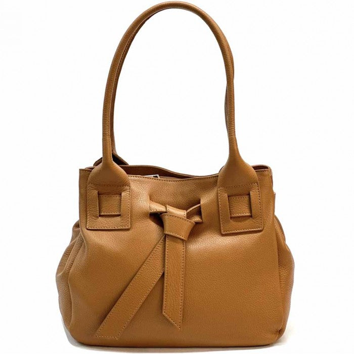 Daria Leather Shoulder Bag uit Florence