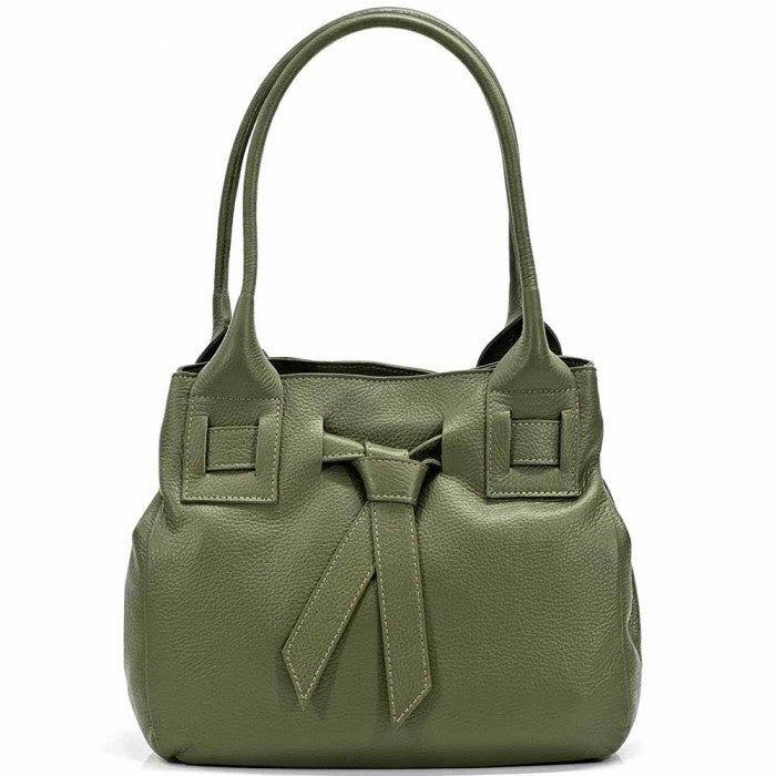 Daria Leather Shoulder Bag uit Florence