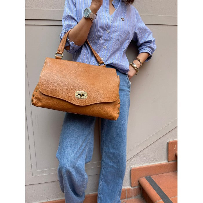 Rossella Leather Handbag uit Florence