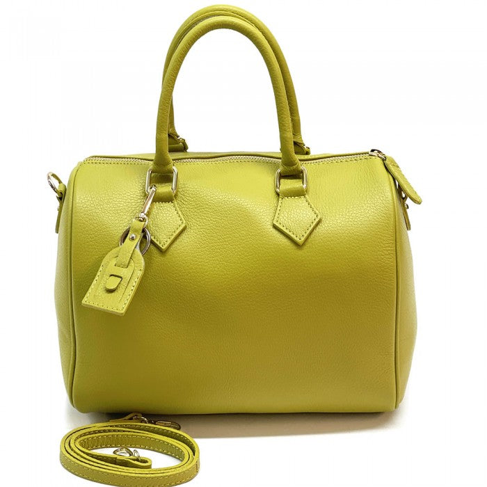 Erminia GM cow leather handbag uit Florence