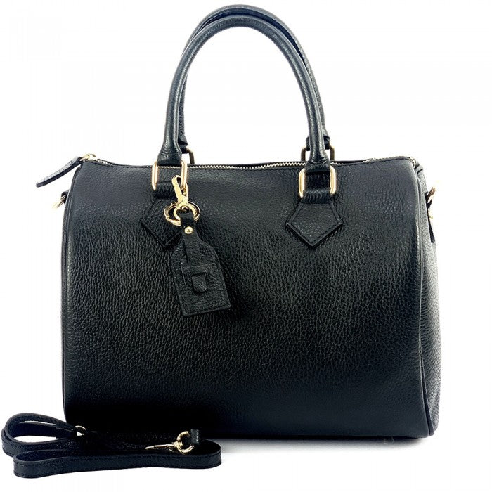 Erminia GM cow leather handbag uit Florence