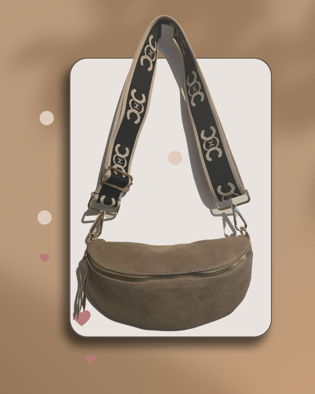 De Ultieme Heuptas/Crossbody  WIT