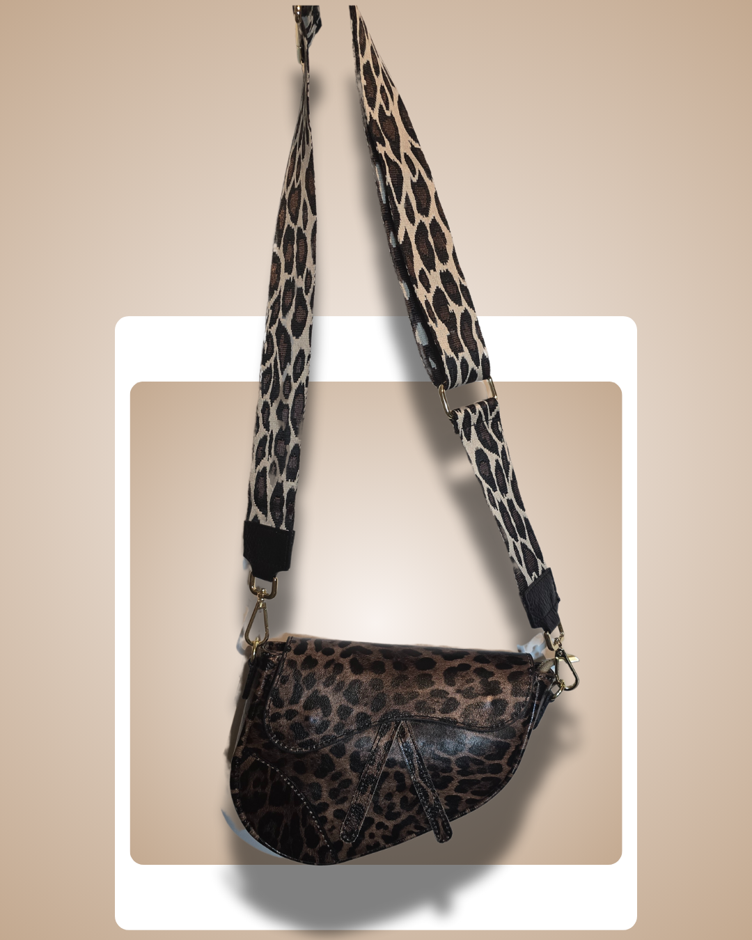 Gigi  schoudertas/ Saddle Bag