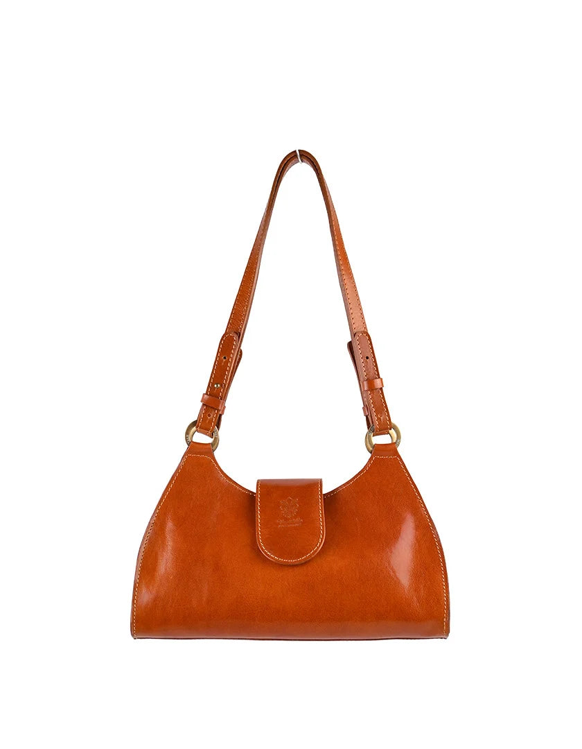 Stijlvolle leren crossbody tas
