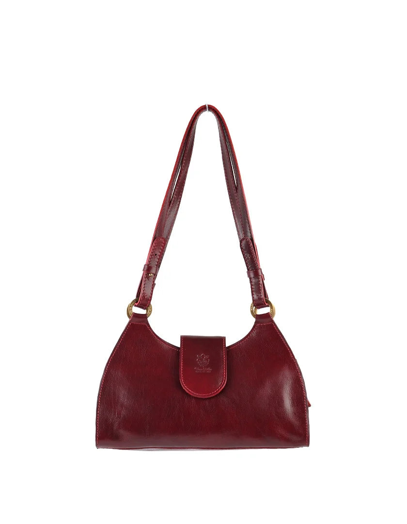 Stijlvolle leren crossbody tas