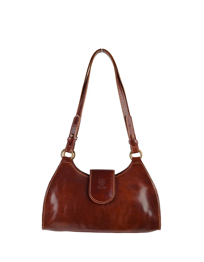 Stijlvolle leren crossbody tas