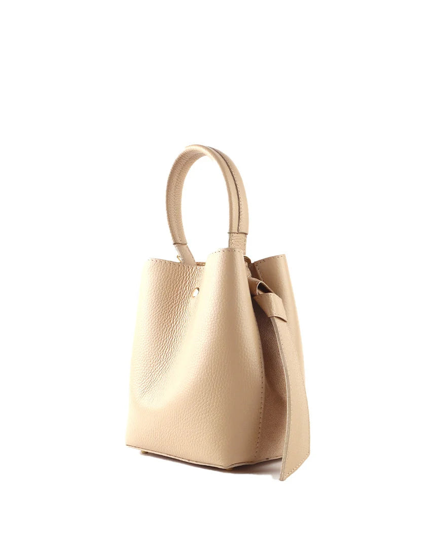 Elegante leren handtas h