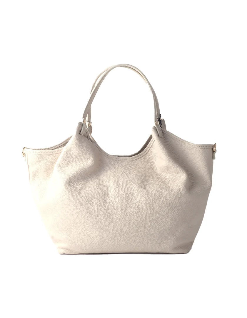 Elegante leren schoudertas i