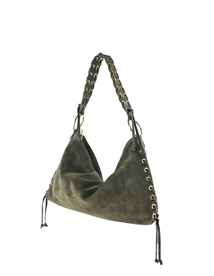 Elegante Leren Shopper met Ritsluiting