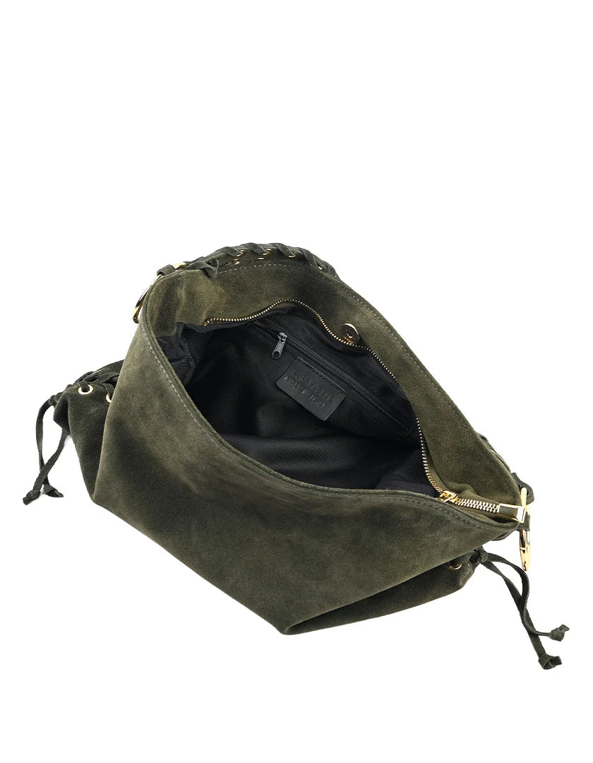 Elegante Leren Shopper met Ritsluiting