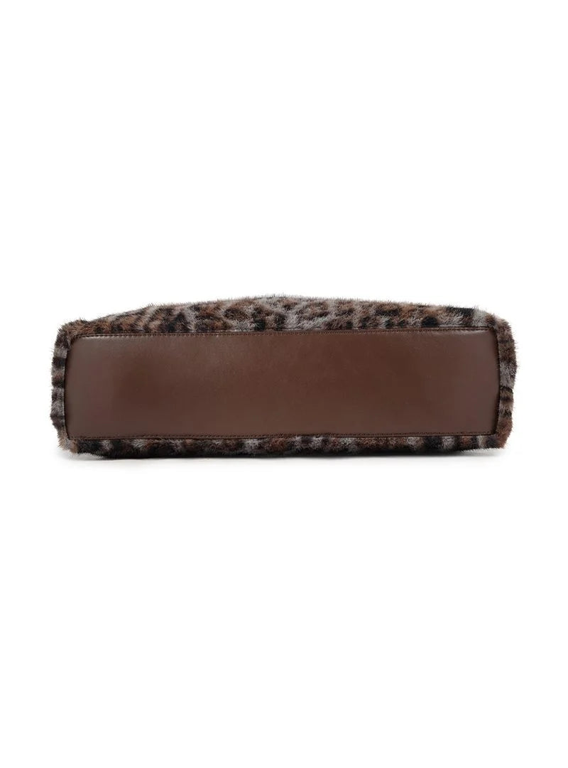 Ruime Teddy Shopper met Panterprint