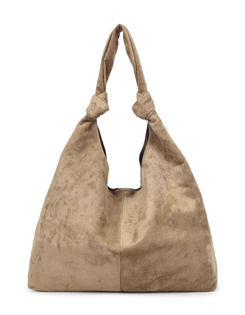 Royale kunst suede shopper