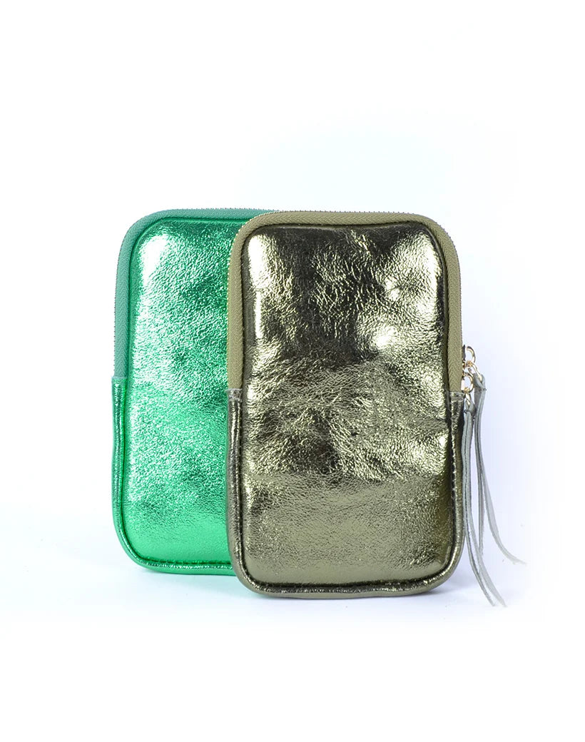 Metallic schoudertasje