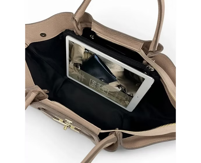 Vivara Italian Leather Tote Bag uit Florence